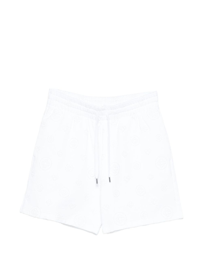 monogram appliqué shorts 1