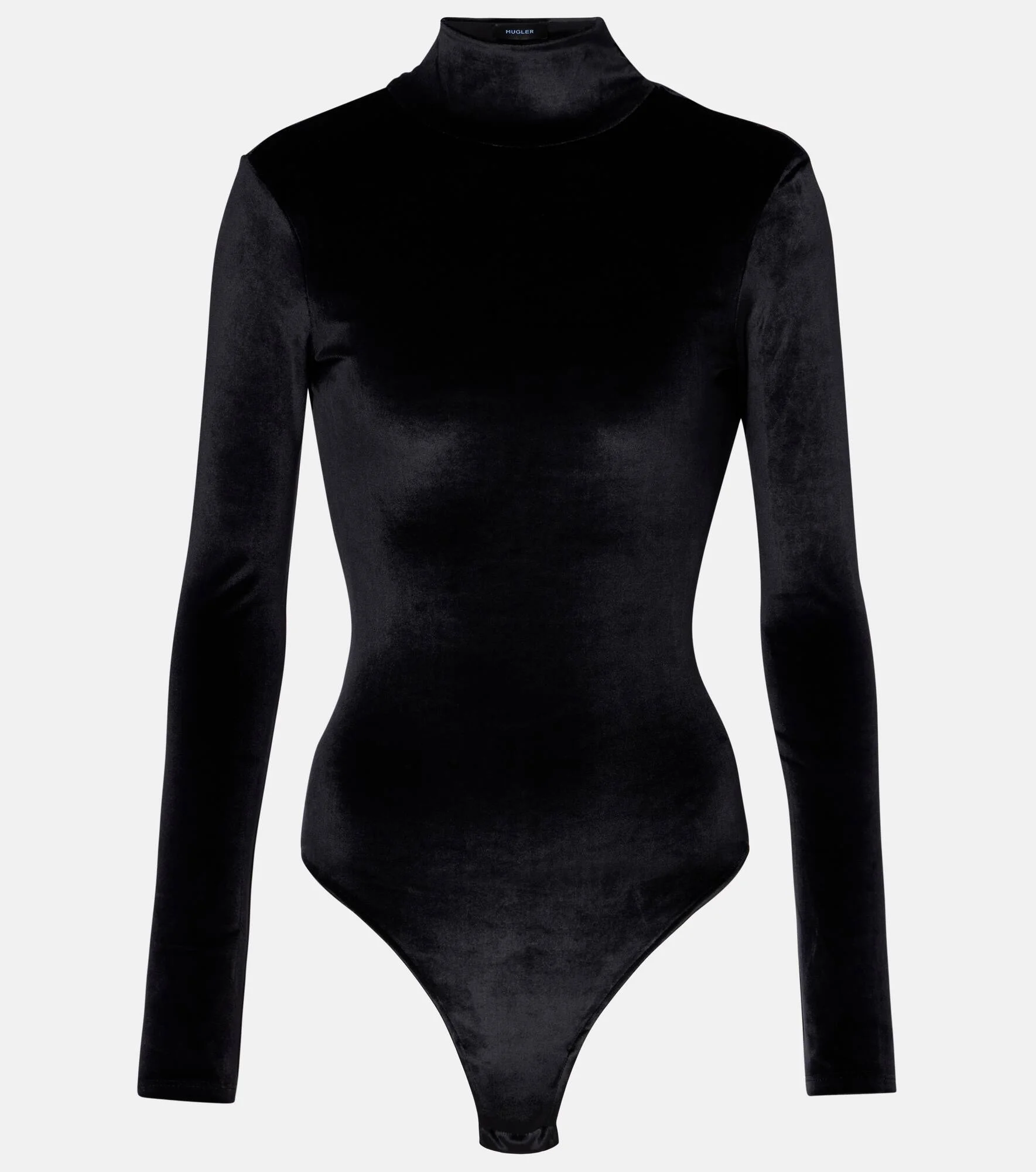 Turtleneck velvet bodysuit - 1