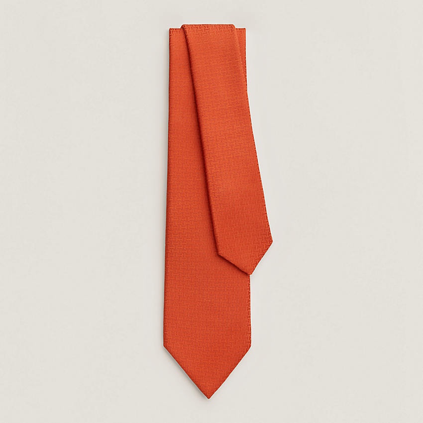 Tie 7 Faconnee Upside Down tie - 1