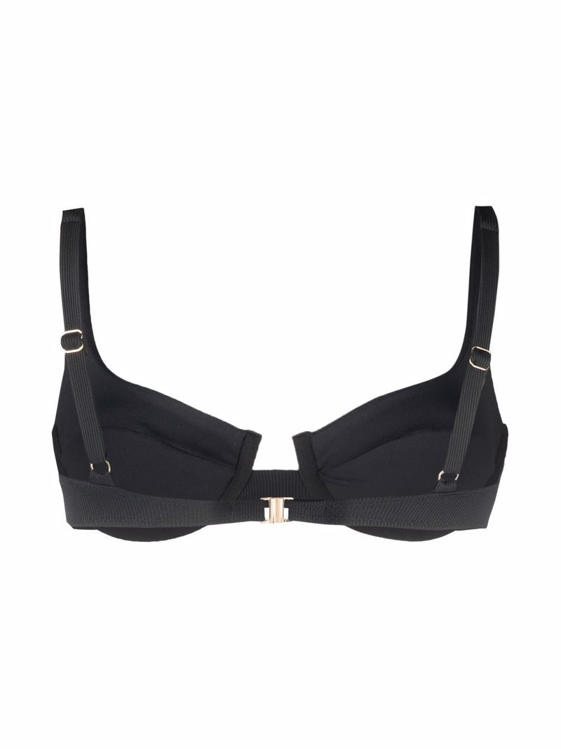 MELISSA ODABASH Montreal ribbed bikini top outlook