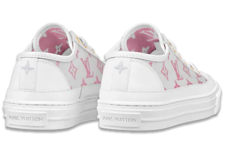 (WMNS) LOUIS VUITTON Stellar Sneakers 'White Grey Pink' 1A8NLD - 5