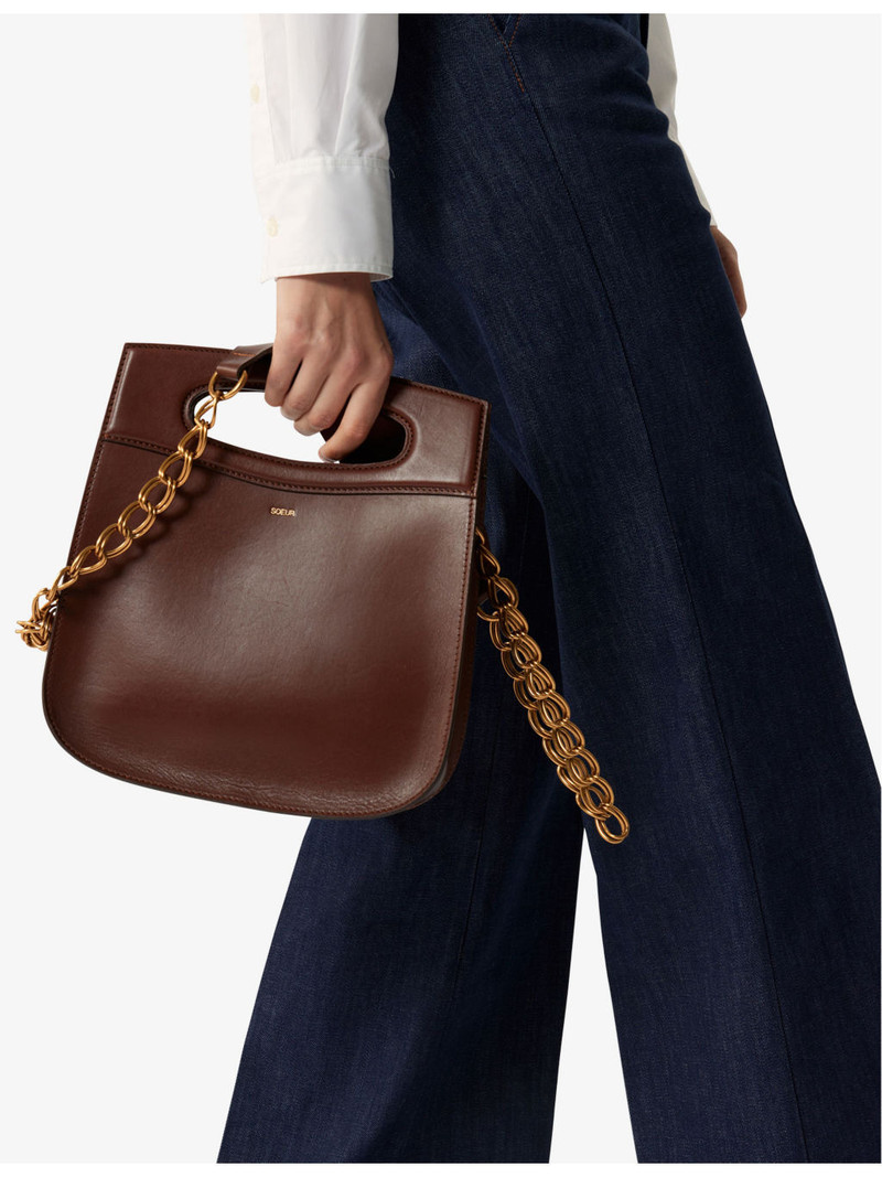 soeur Cheri leather tote bag outlook