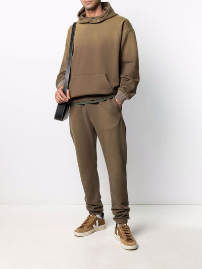 Fear of God faded cotton track pants outlook