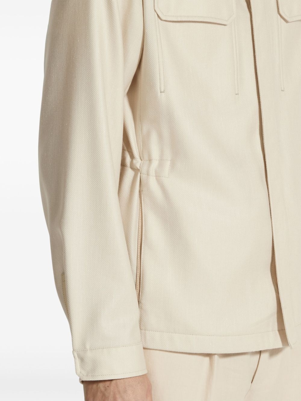 concealed-fastening jacket - 5