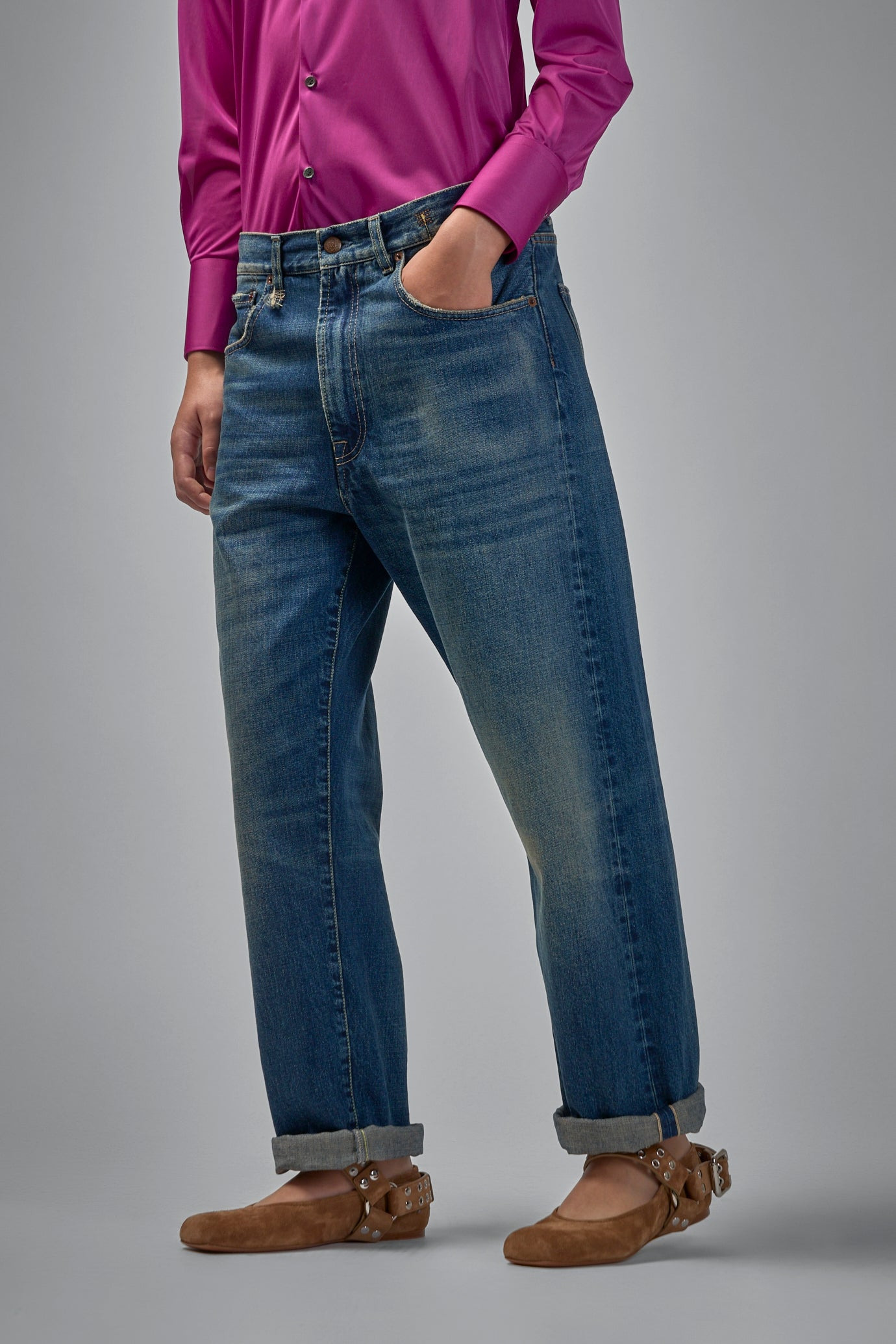 Cuffed X-BF Jeans - 3