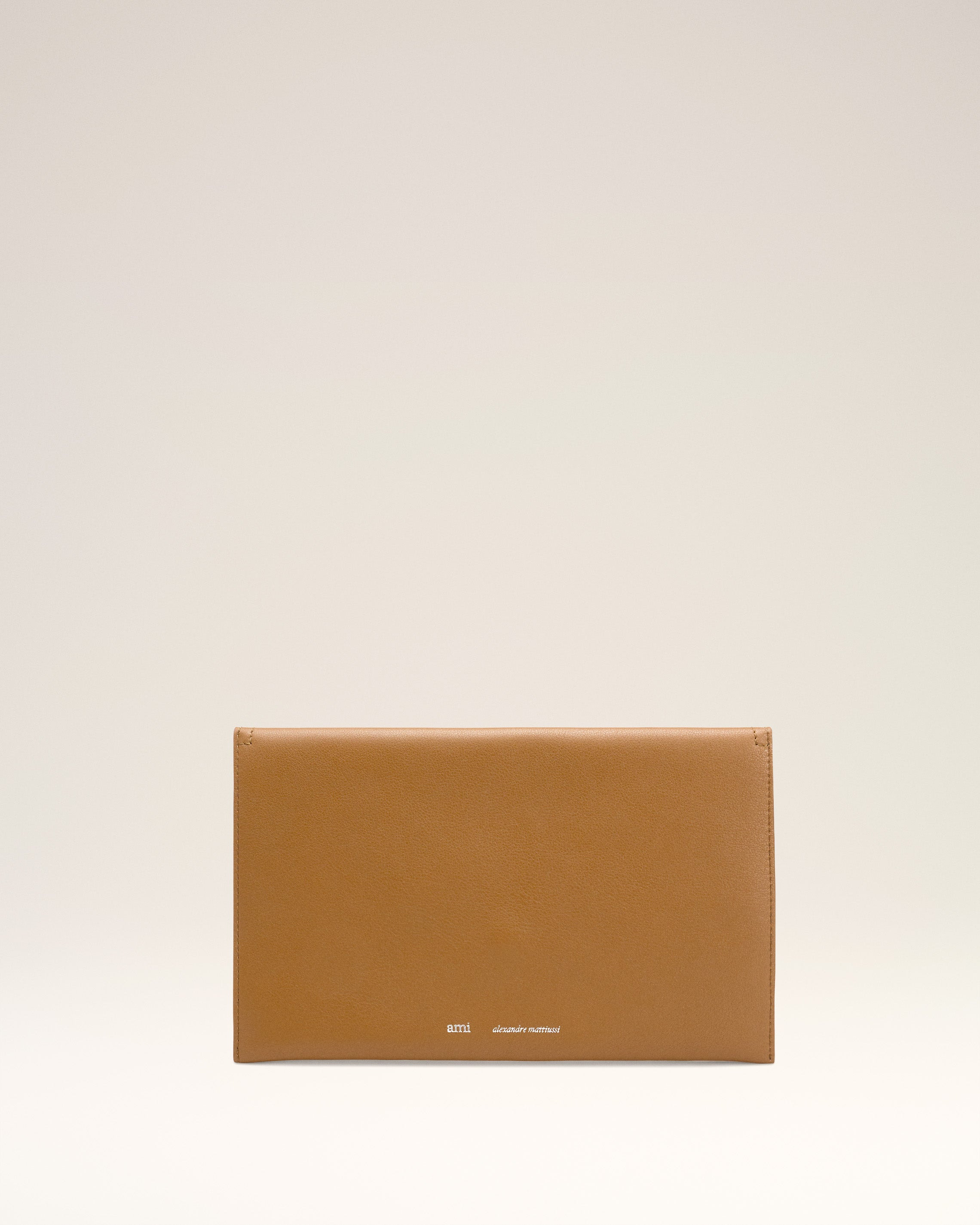 YELLOW SMOOTH LEATHER ETIENNE ENVELOPE CARD HOLDER - 2
