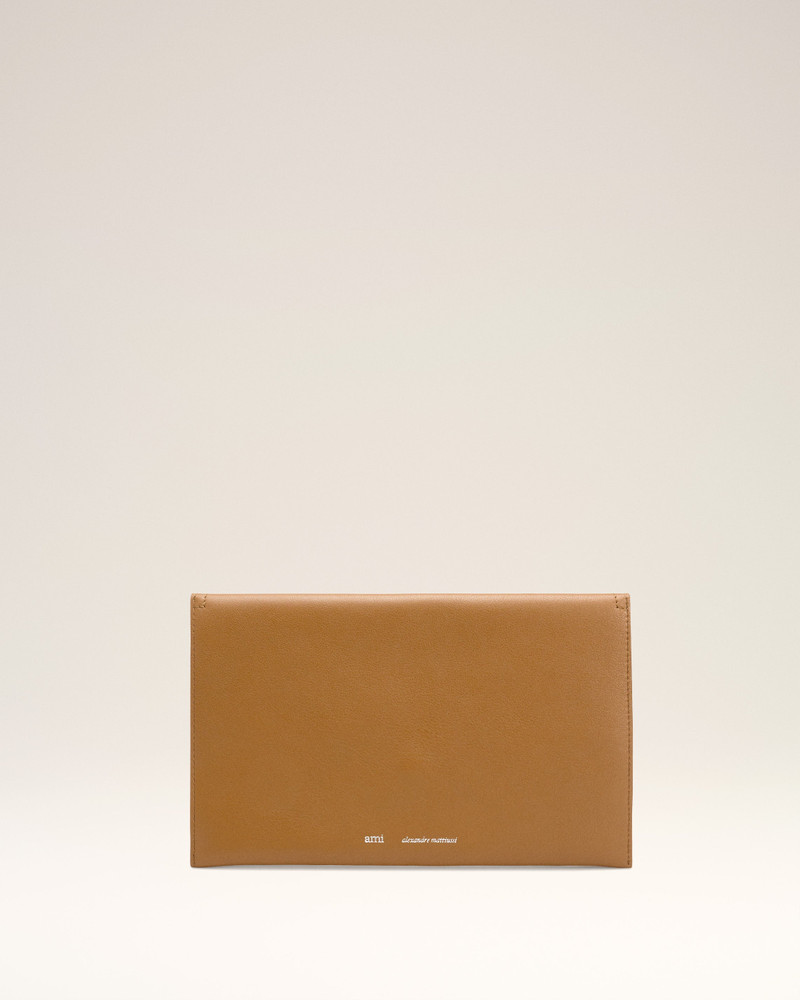 AMI Paris YELLOW SMOOTH LEATHER ETIENNE ENVELOPE CARD HOLDER outlook
