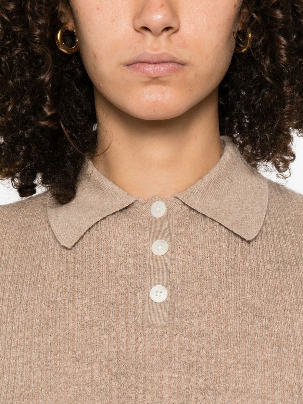 cashmere polo shirt - 5
