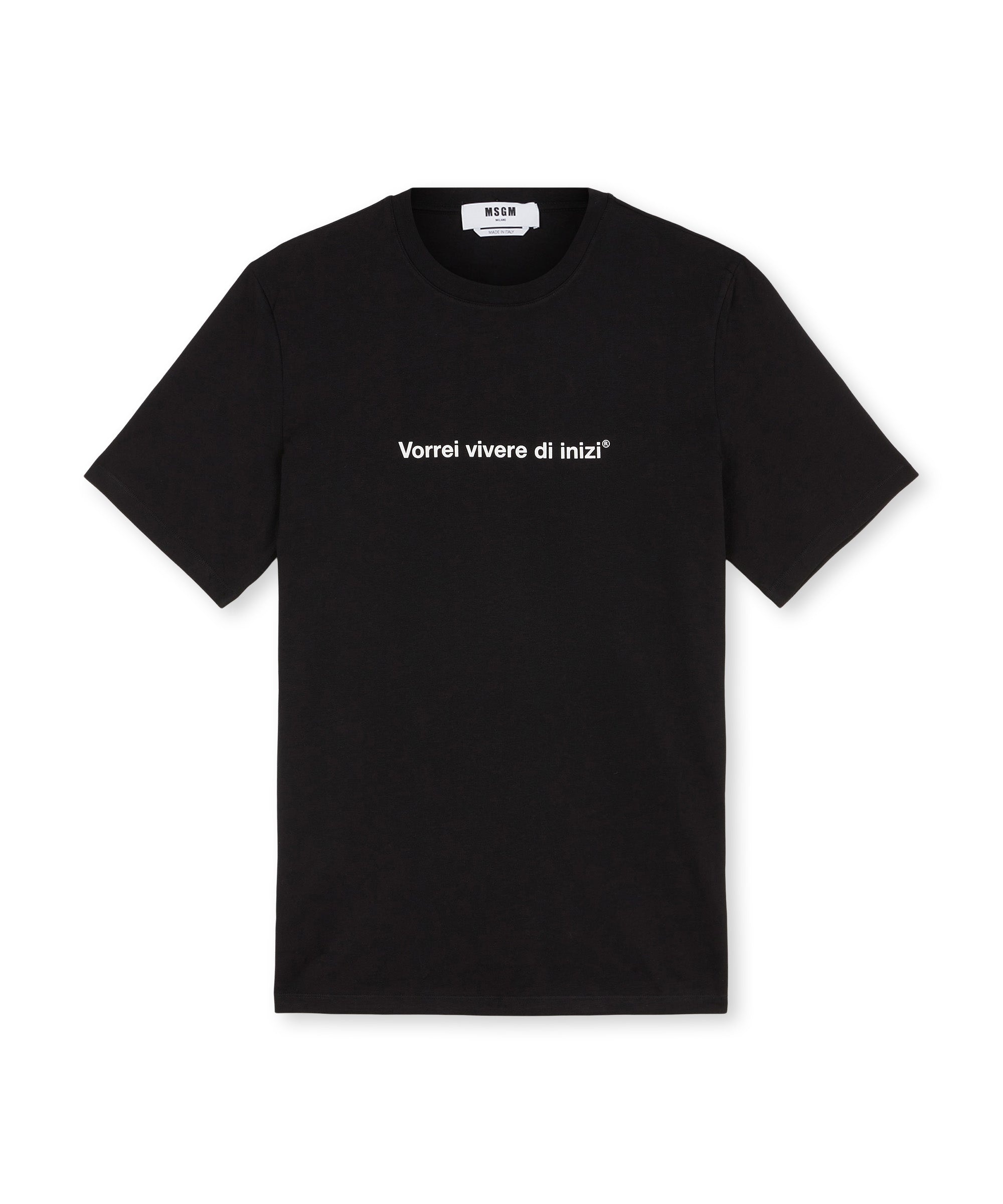 T-shirt quote "Vorrei vivere di inizi" - 3