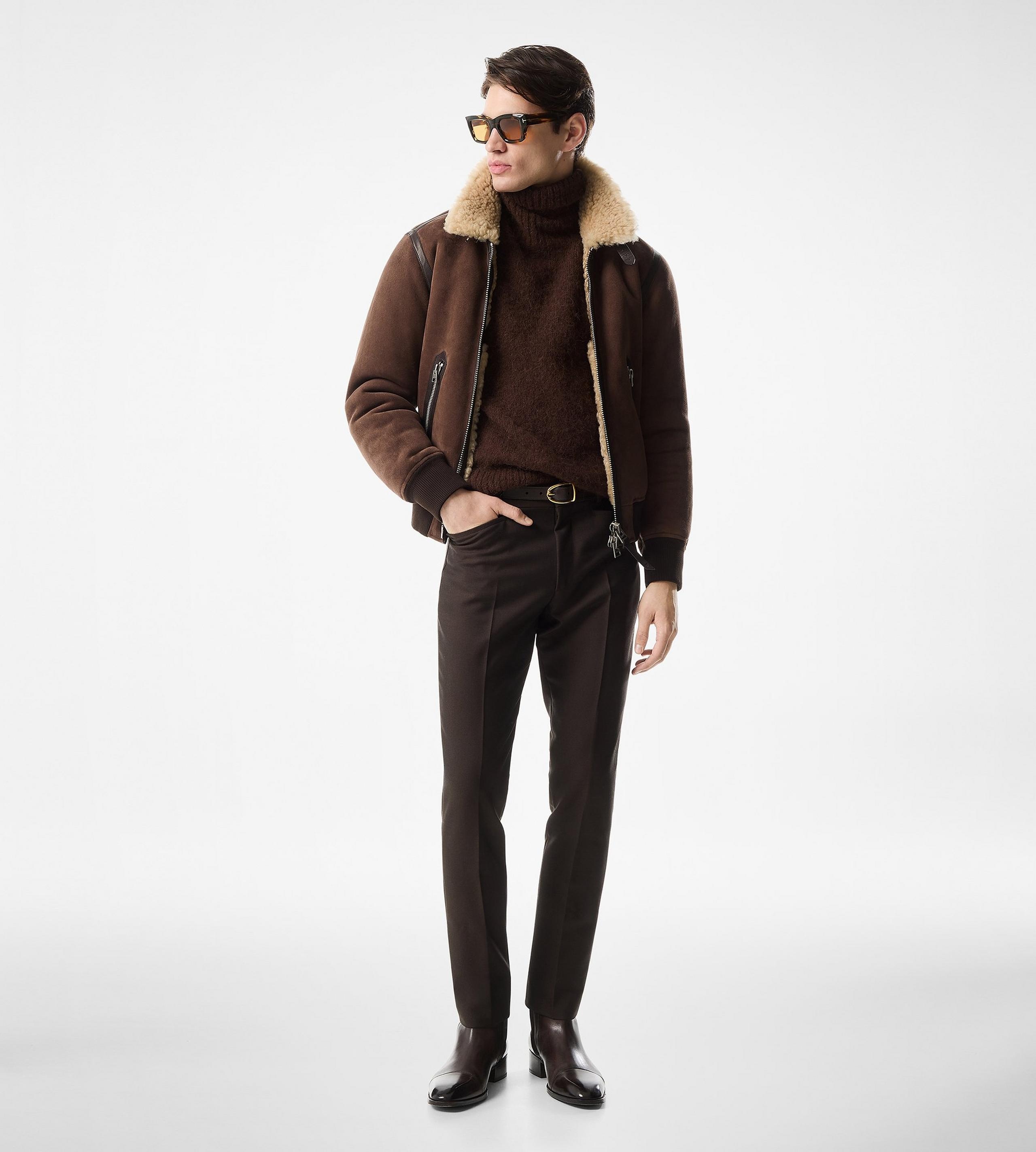 LIGHT SHEARLING FLIGHT BLOUSON - 2