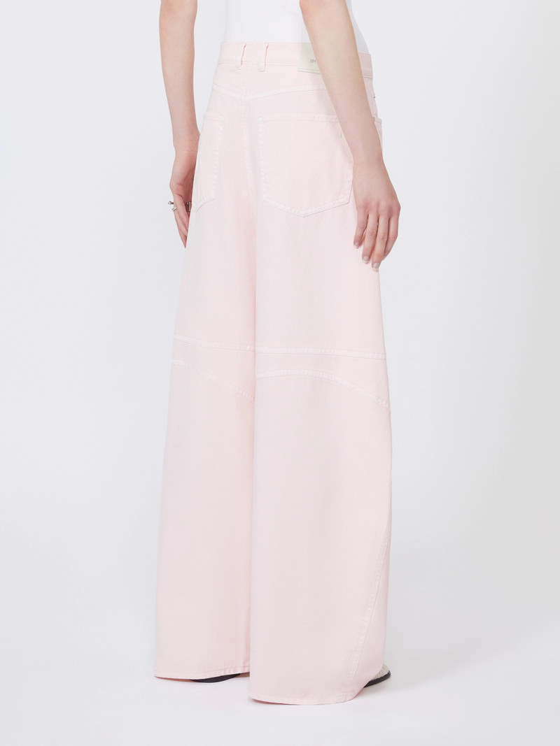 FASHION Bull denim cargo trousers - PINK 4