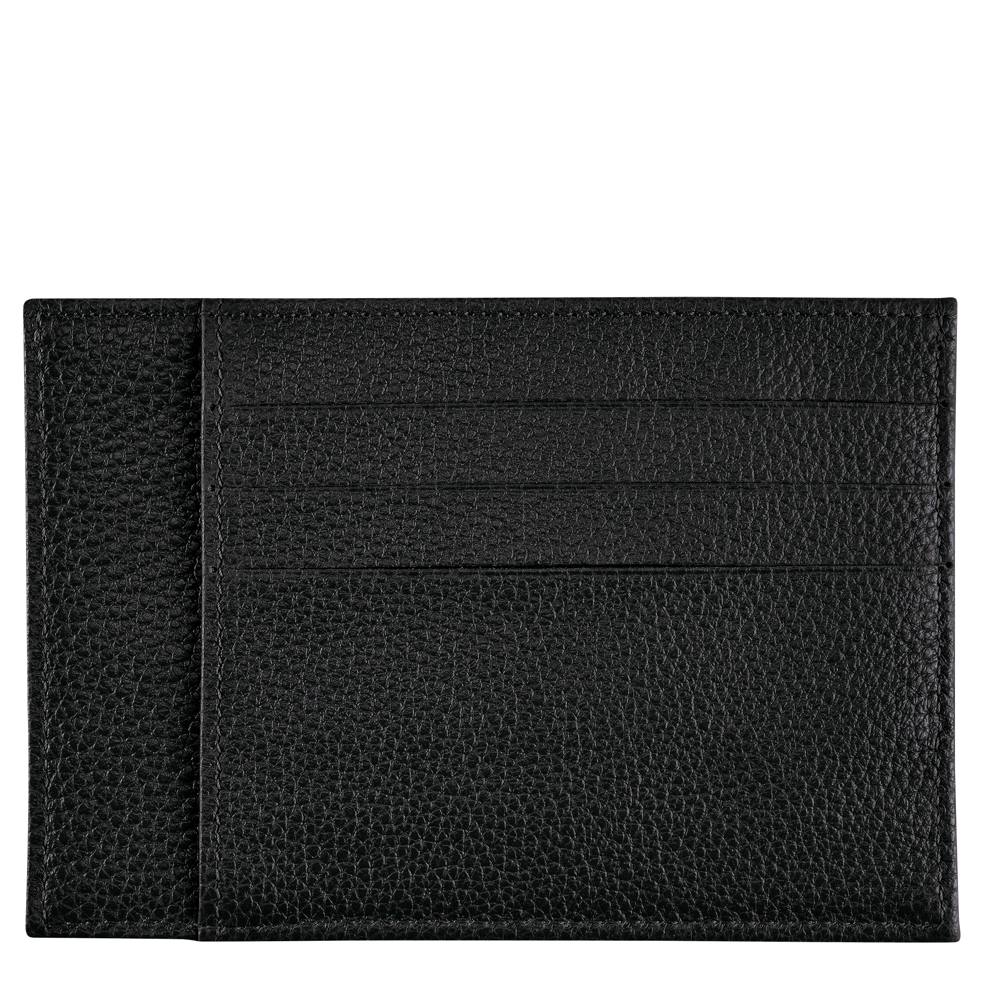 Le Foulonné Card holder Black - Leather - 2