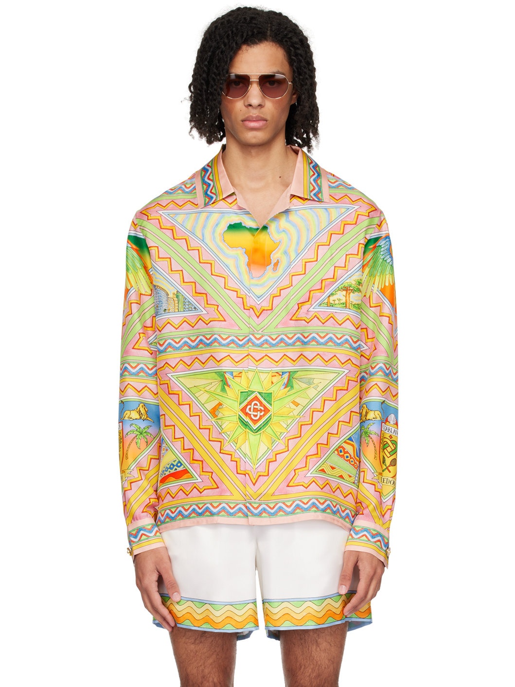 Multicolor Printed Shirt - 1