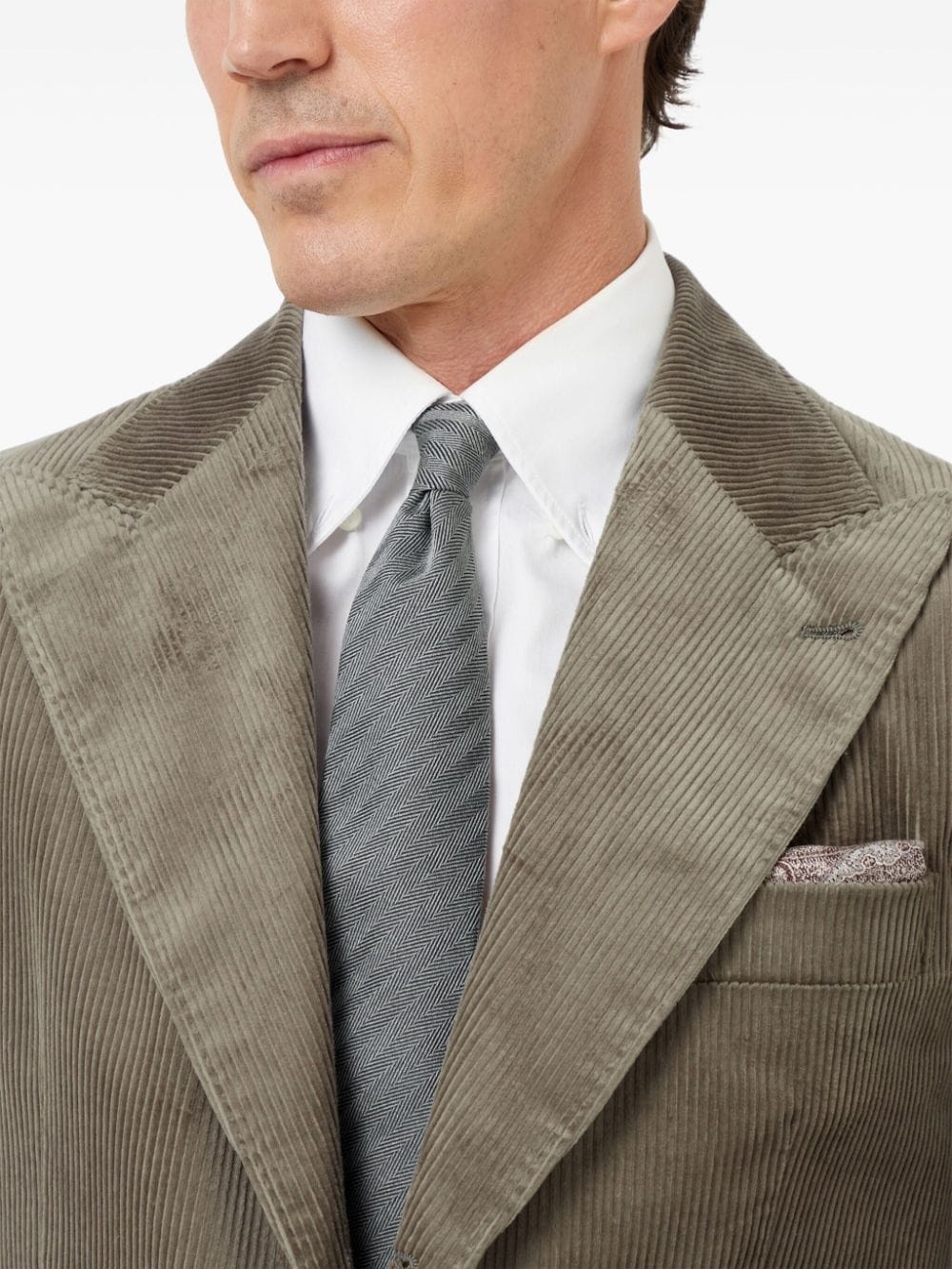 stripe-detailing tie - 4