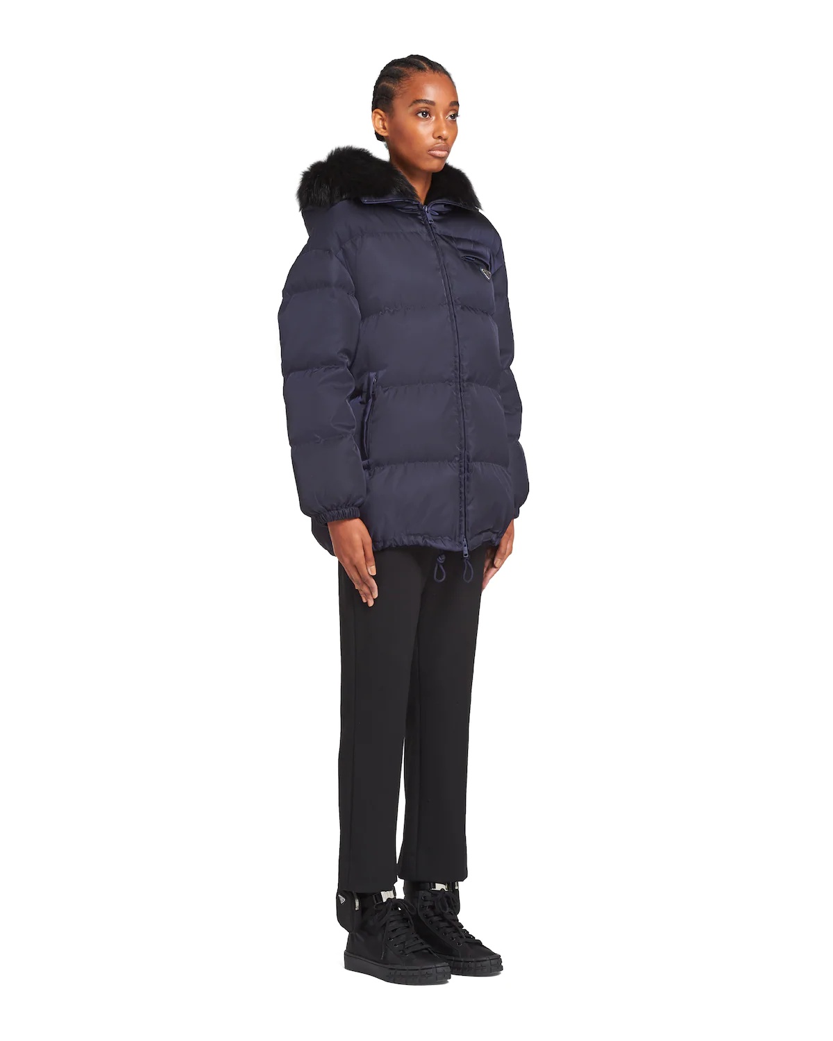 Re-Nylon gabardine puffer jacket - 3