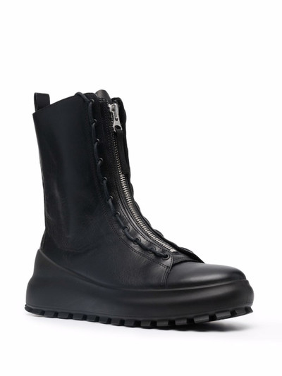 Stone Island combat ankle boots outlook