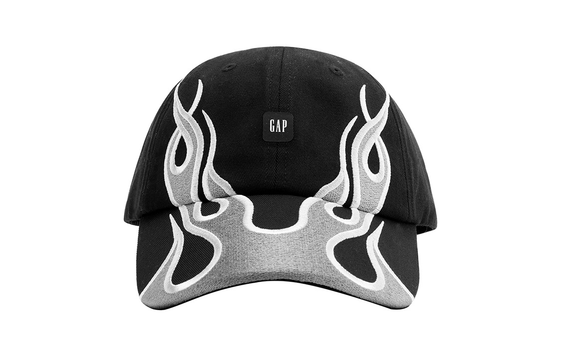 Balenciaga x GAP x Yeezy Flame Cap 'Black' 7239904C9B91000 - 2