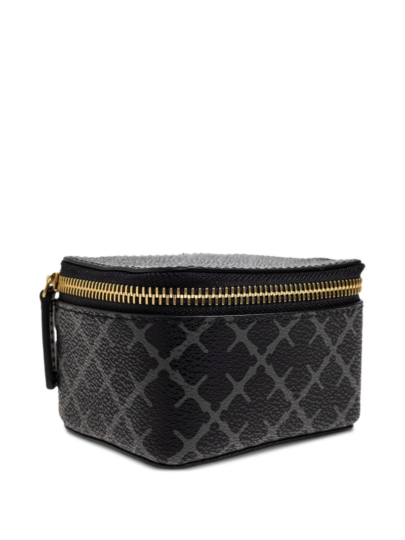 geometric-print zip-fastening jewellery box 3