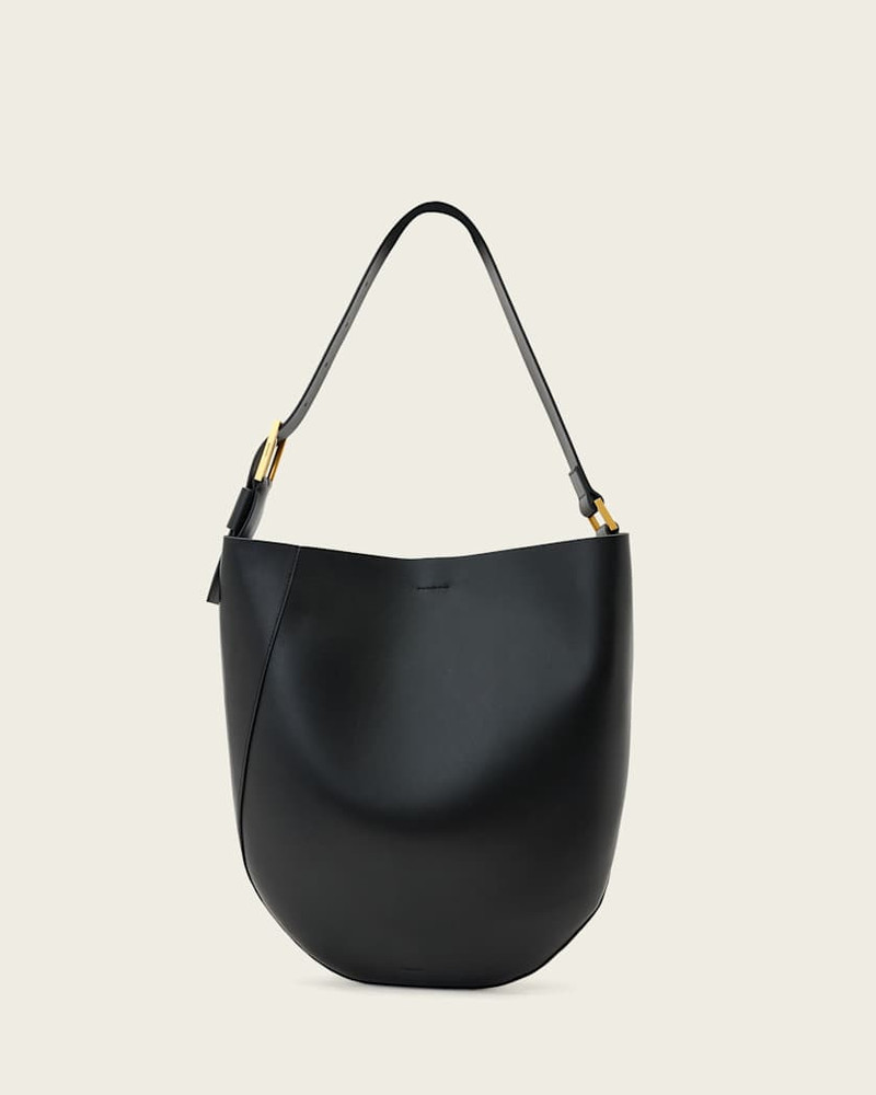 LUNA LEATHER HOBO SHOULDER BAG 1