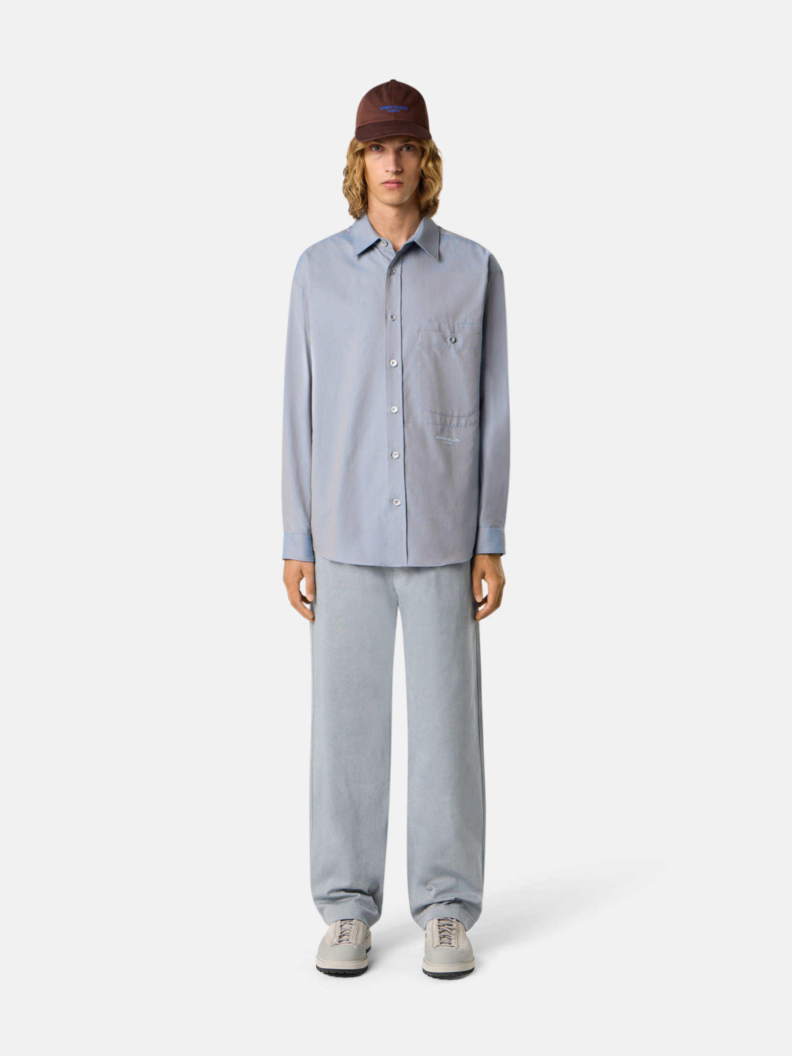 3100015 STRETCH GABARDINE_STONE ISLAND MARINA - 2