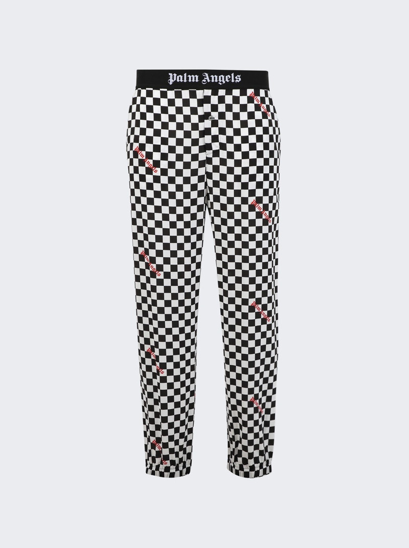Damier 체크 인쇄 쉬운 바지 - 1
