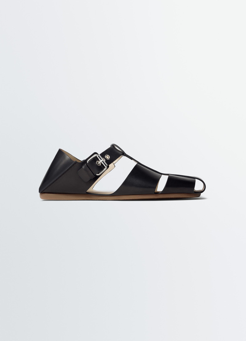 FISHERMAN SLIP-ON SANDALS IN LEATHER 1