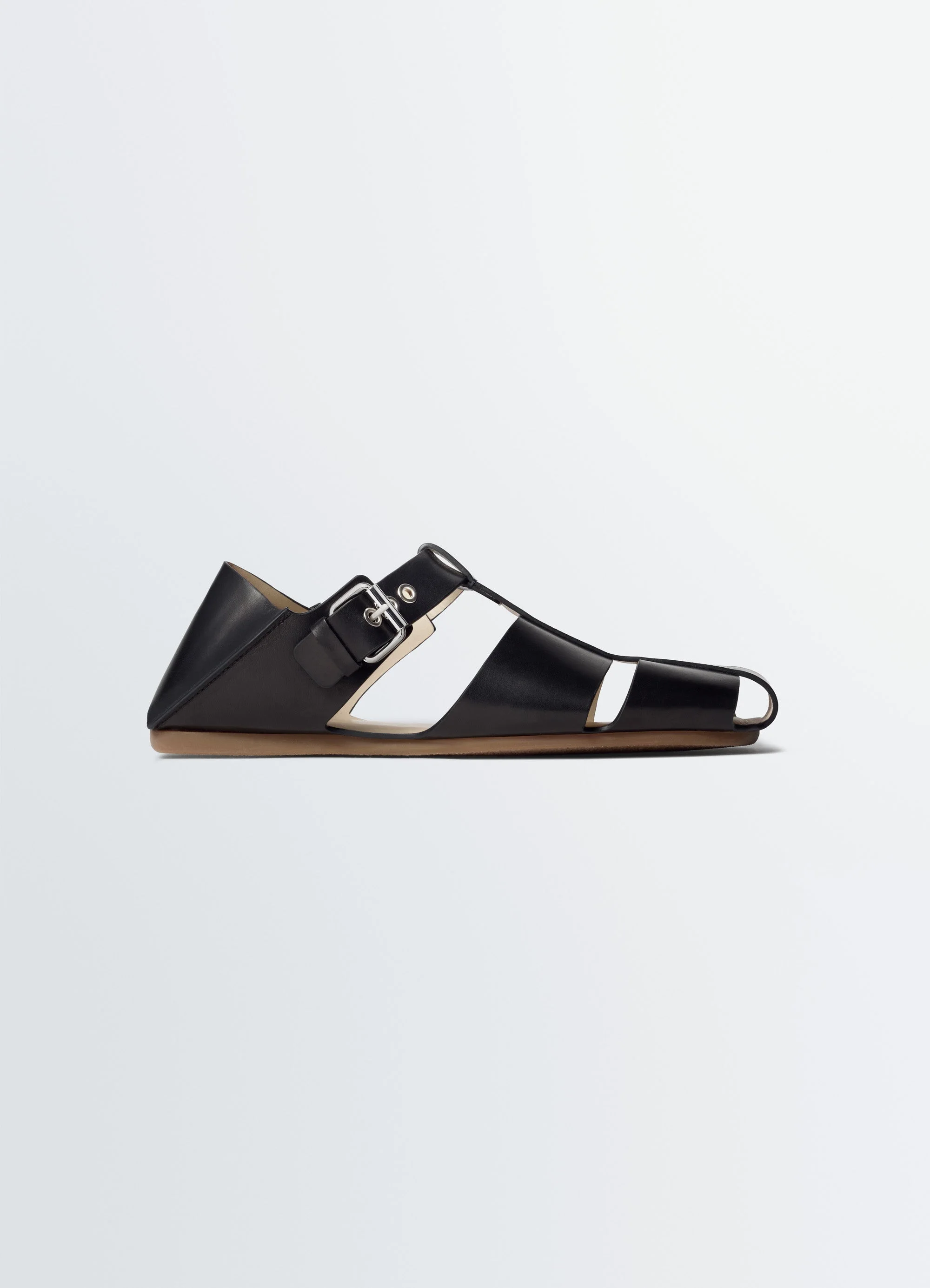 FISHERMAN SLIP-ON SANDALS IN LEATHER - 1