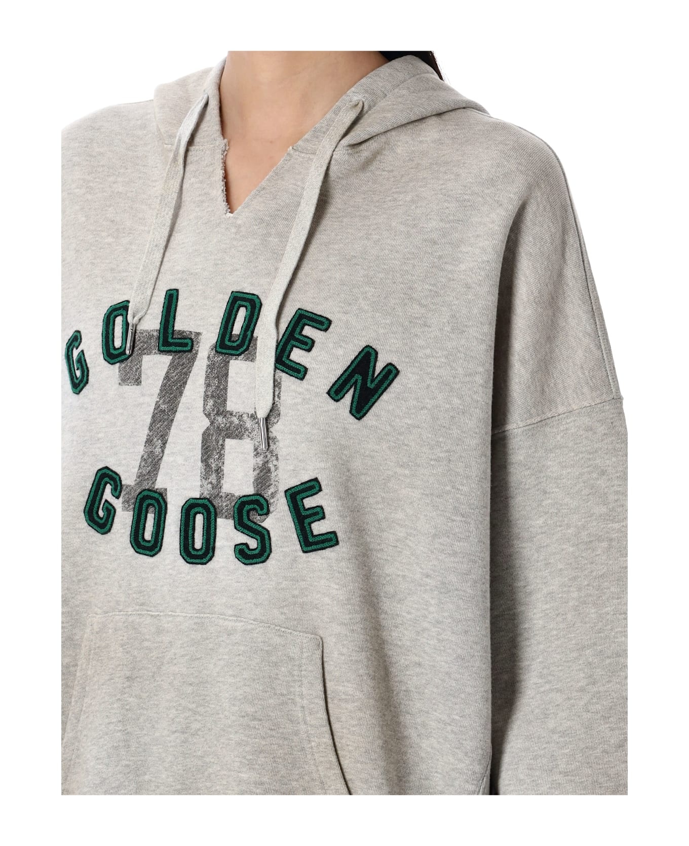 Embroidered Vintage Logo Hoodie - 3