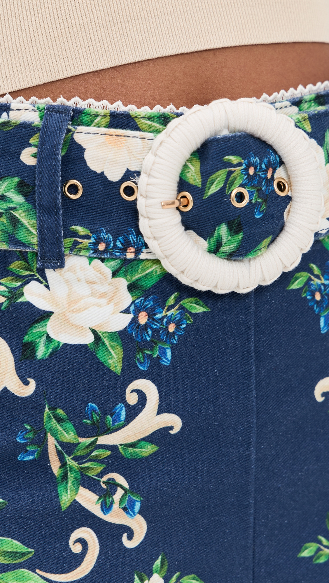 Flower Tapestry Shorts - 5