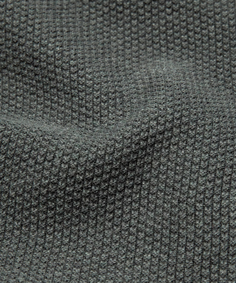 Textured Knit Crewneck Sweater 6