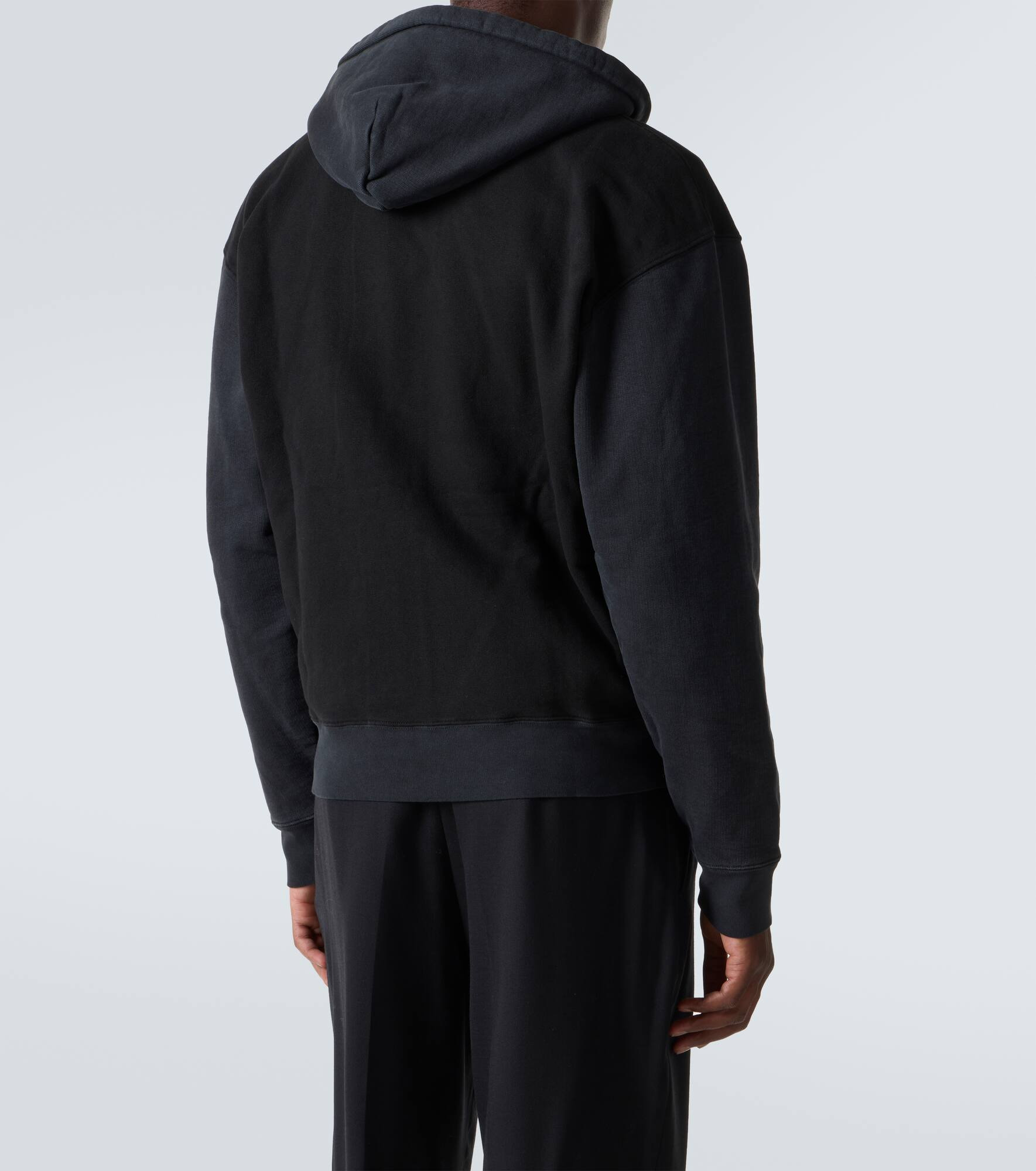 Rascal cotton fleece zip-up hoodie - 4