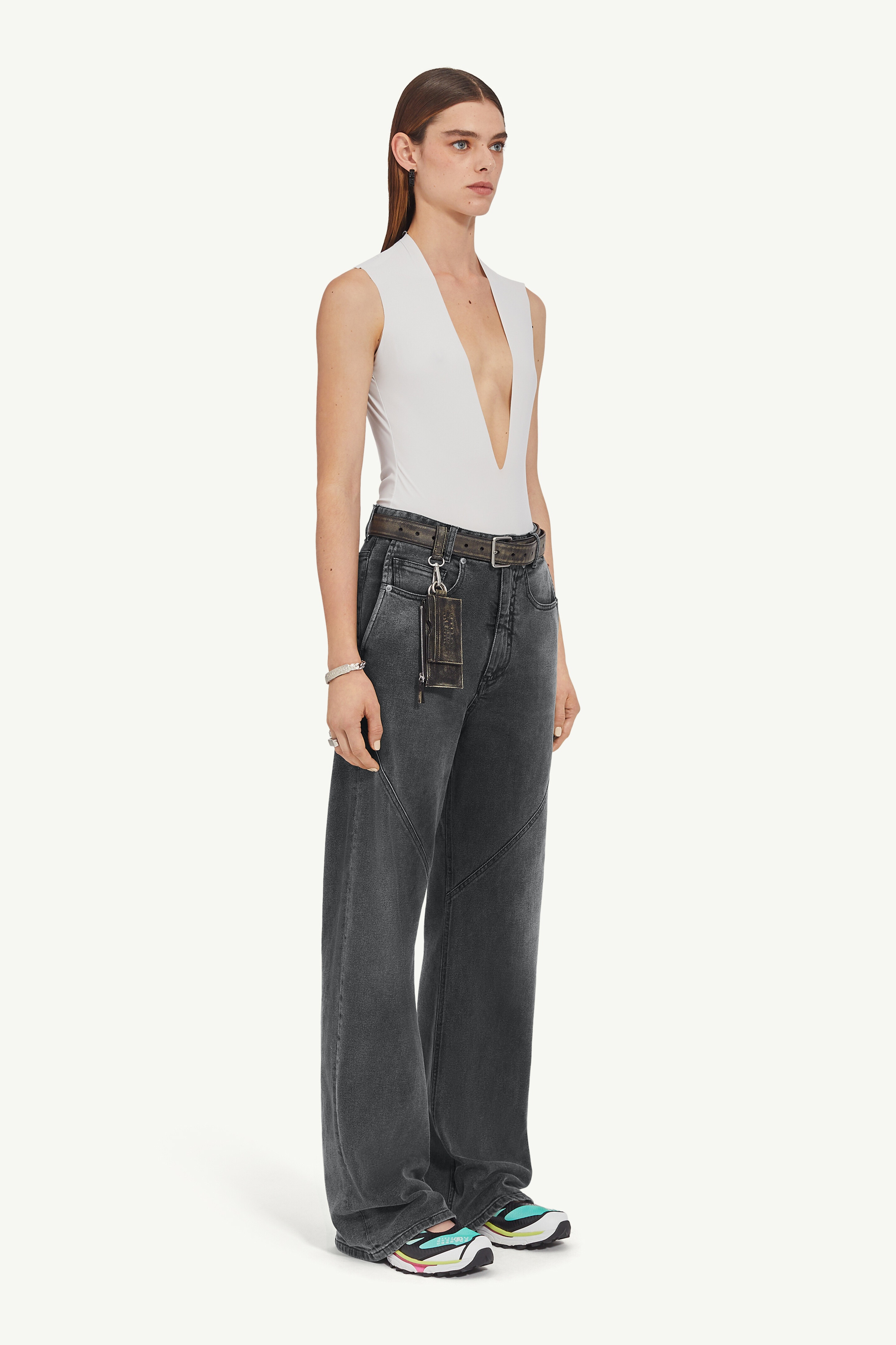 5-Pocket Denim Trousers - 3