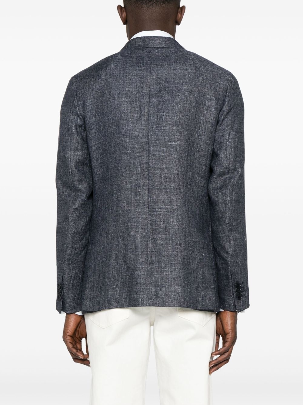 single-breasted blazer - 4