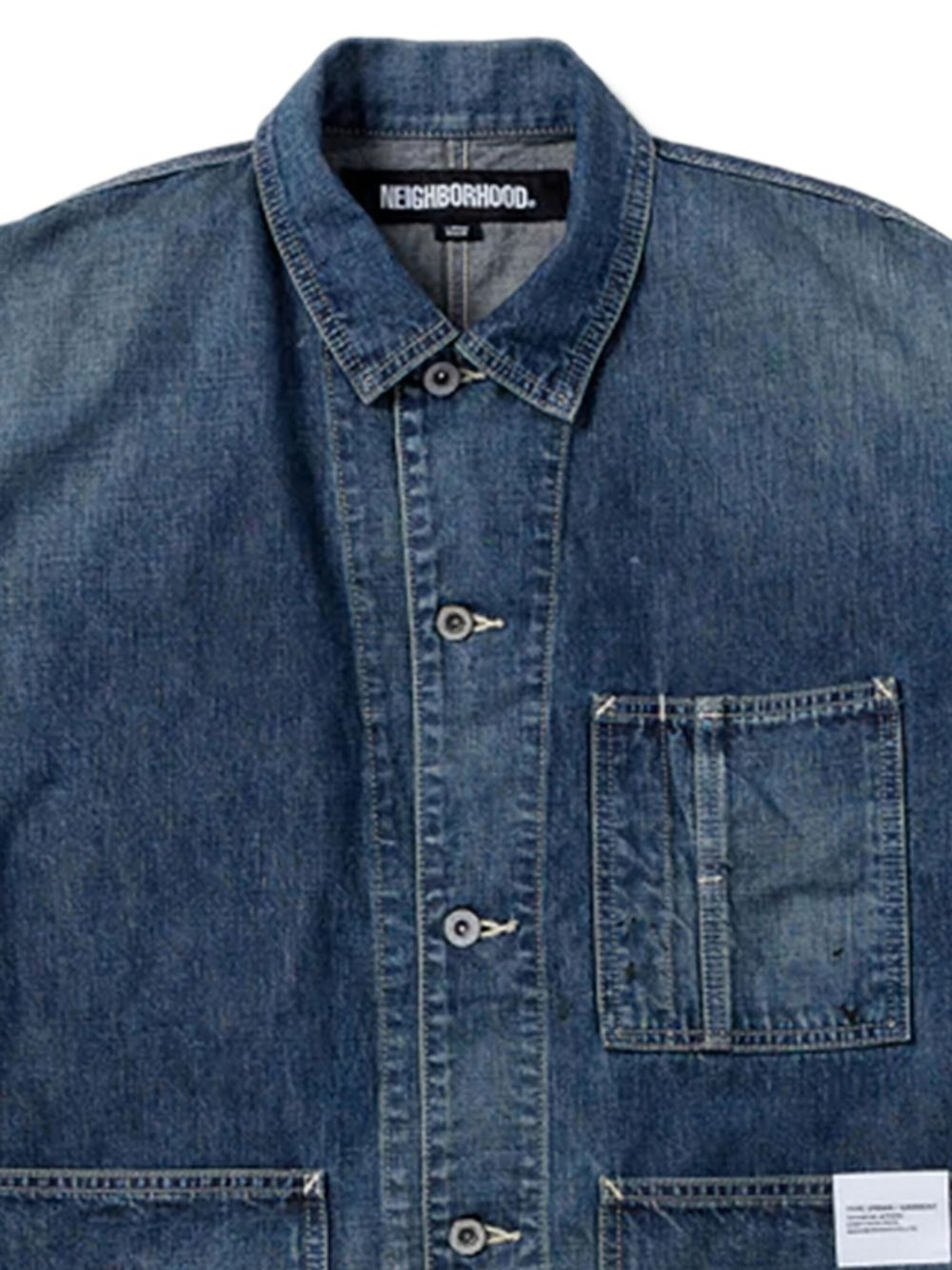 paint-splatter denim jacket - 2