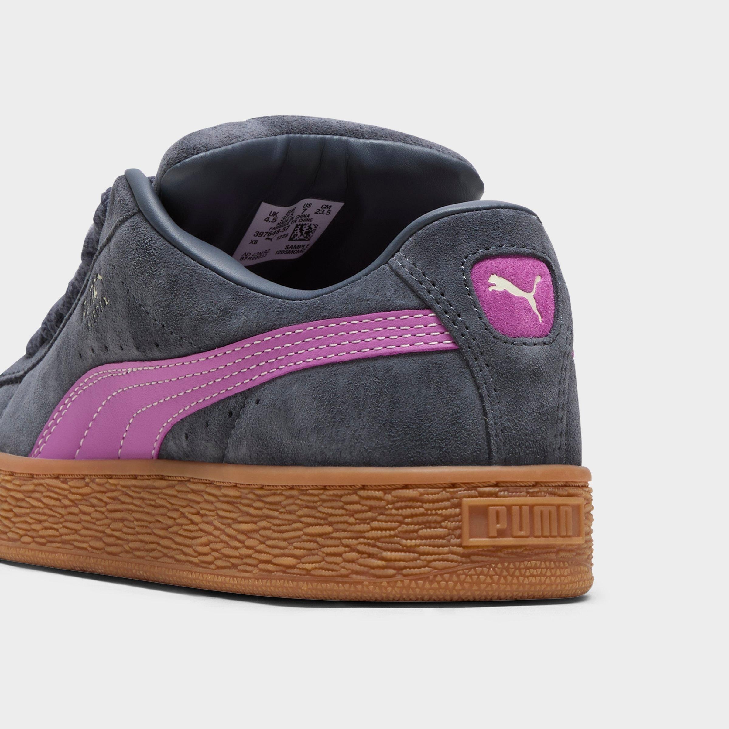 WOMEN'S PUMA SUEDE XL SKATE CASUAL SHOES - 4