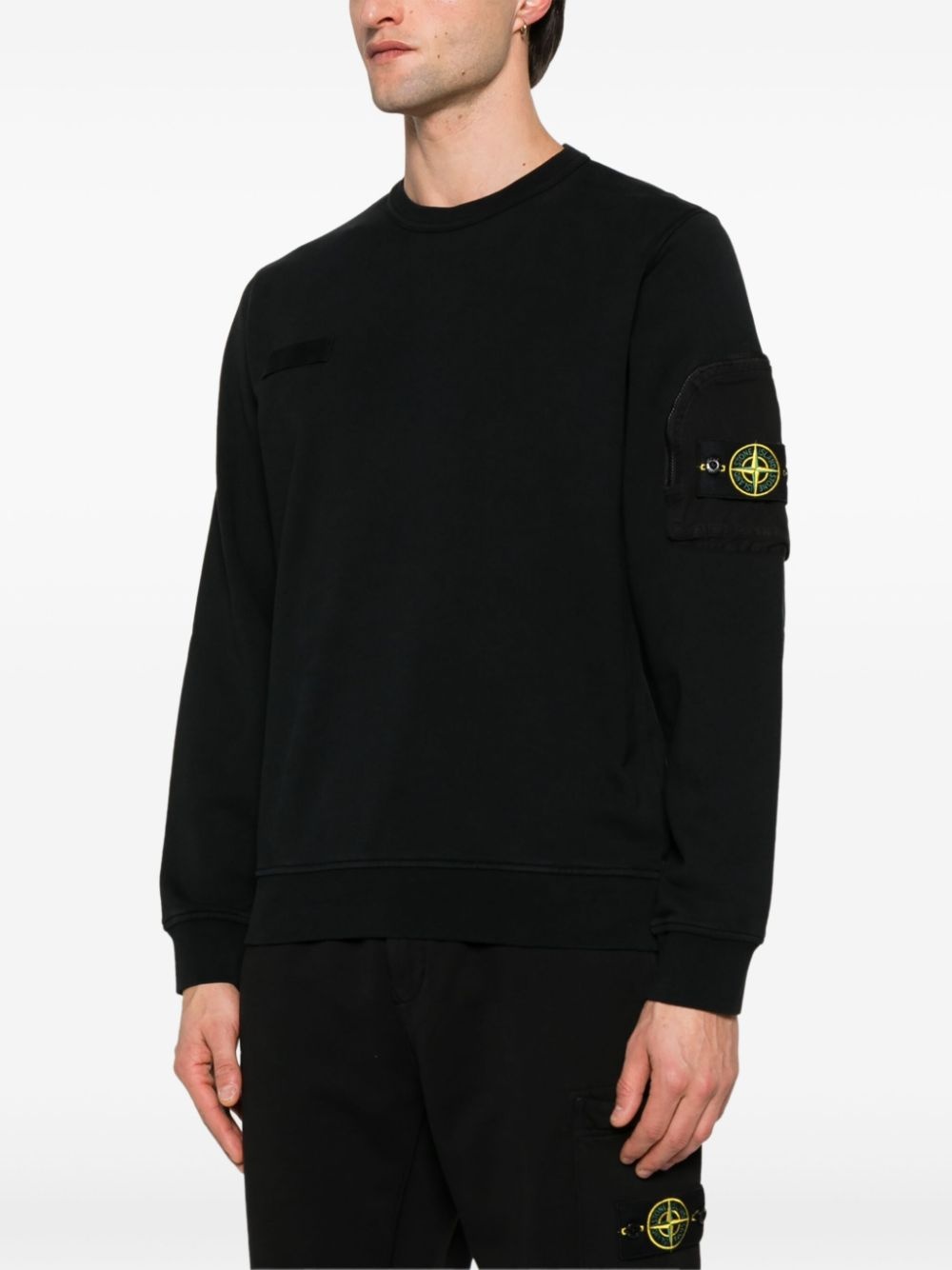 Compass-badge sweatshirt - 3