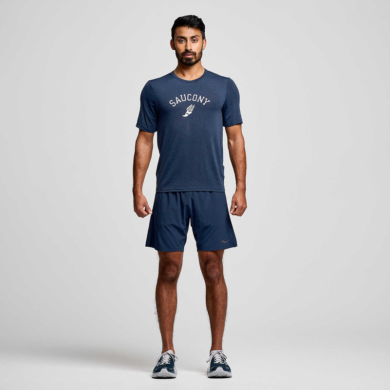 Saucony Stopwatch Graphic Short Sleeve outlook