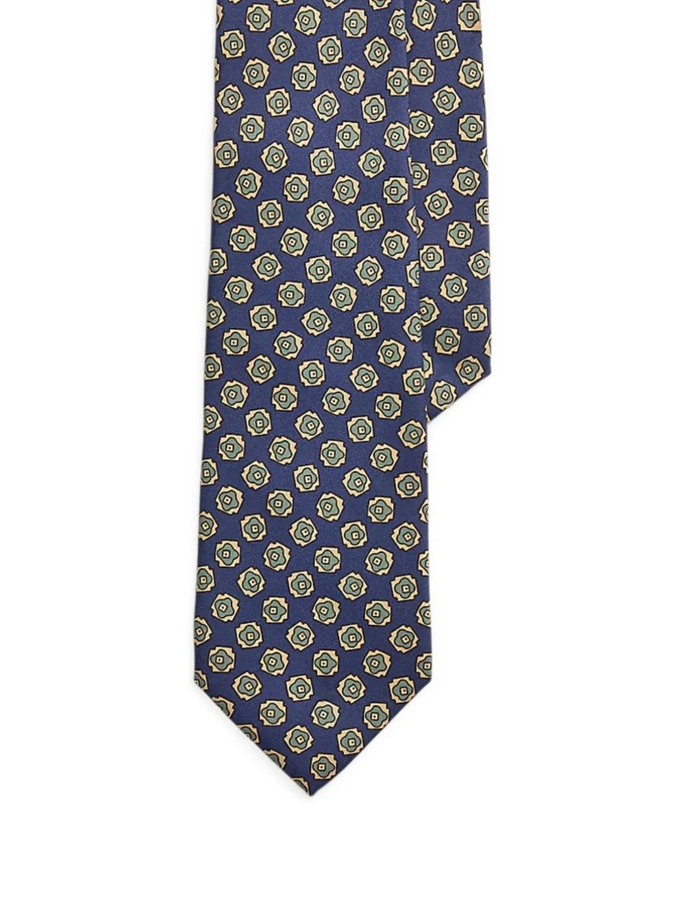PATTERNED SILK TIE - 1