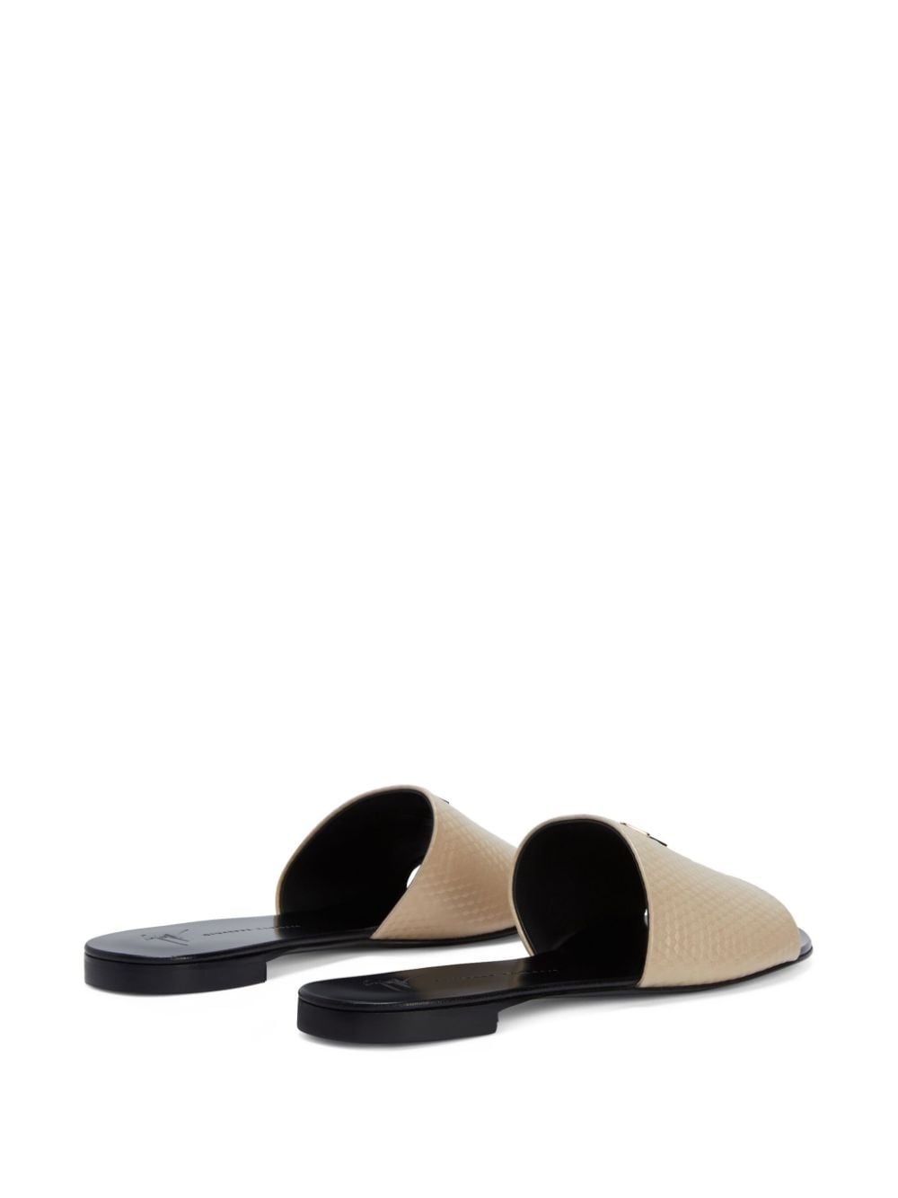 Shirley geometric-embossed slides - 3