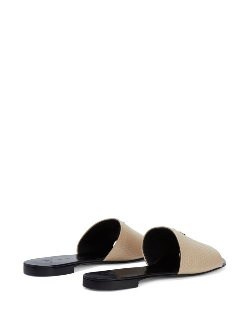 Shirley geometric-embossed slides 3