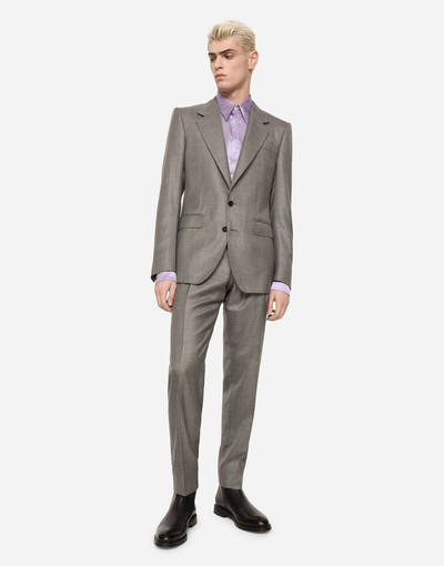 Dolce & Gabbana Wool and cashmere Sicilia-fit suit outlook