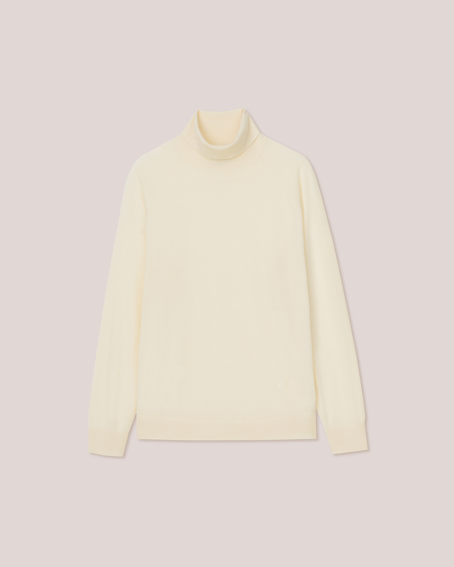 ZADE - Roll neck sweater - Coconut - 1