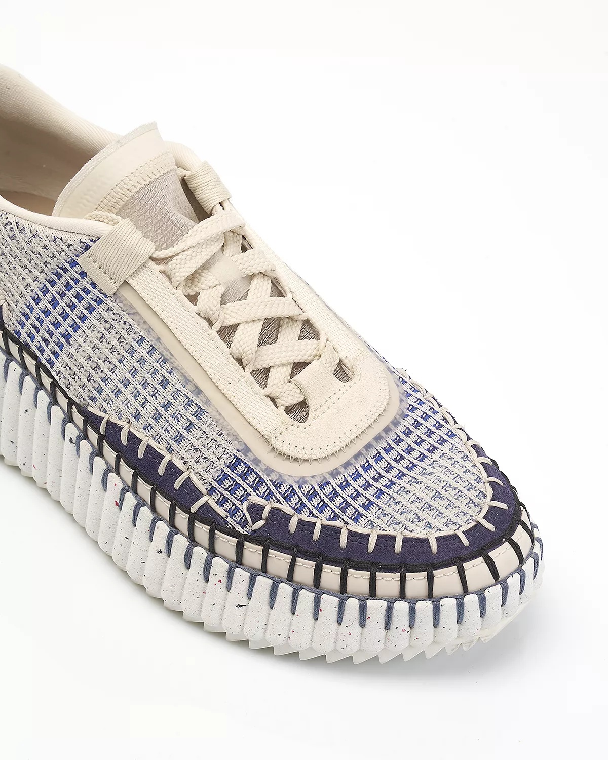 Women's Nama Woven Platform Low Top Sneakers - 8