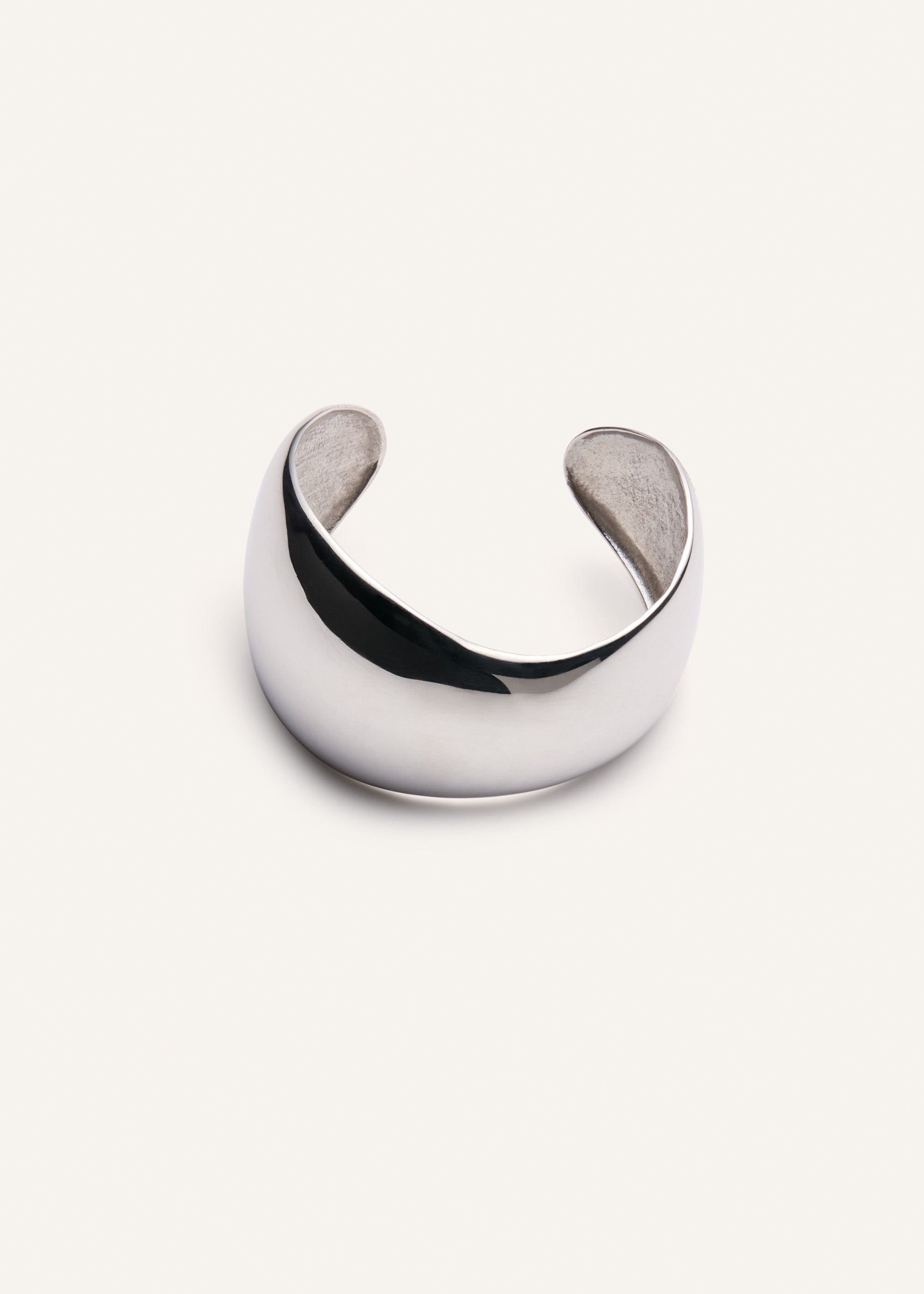 Cuff bracelet in silver - 1