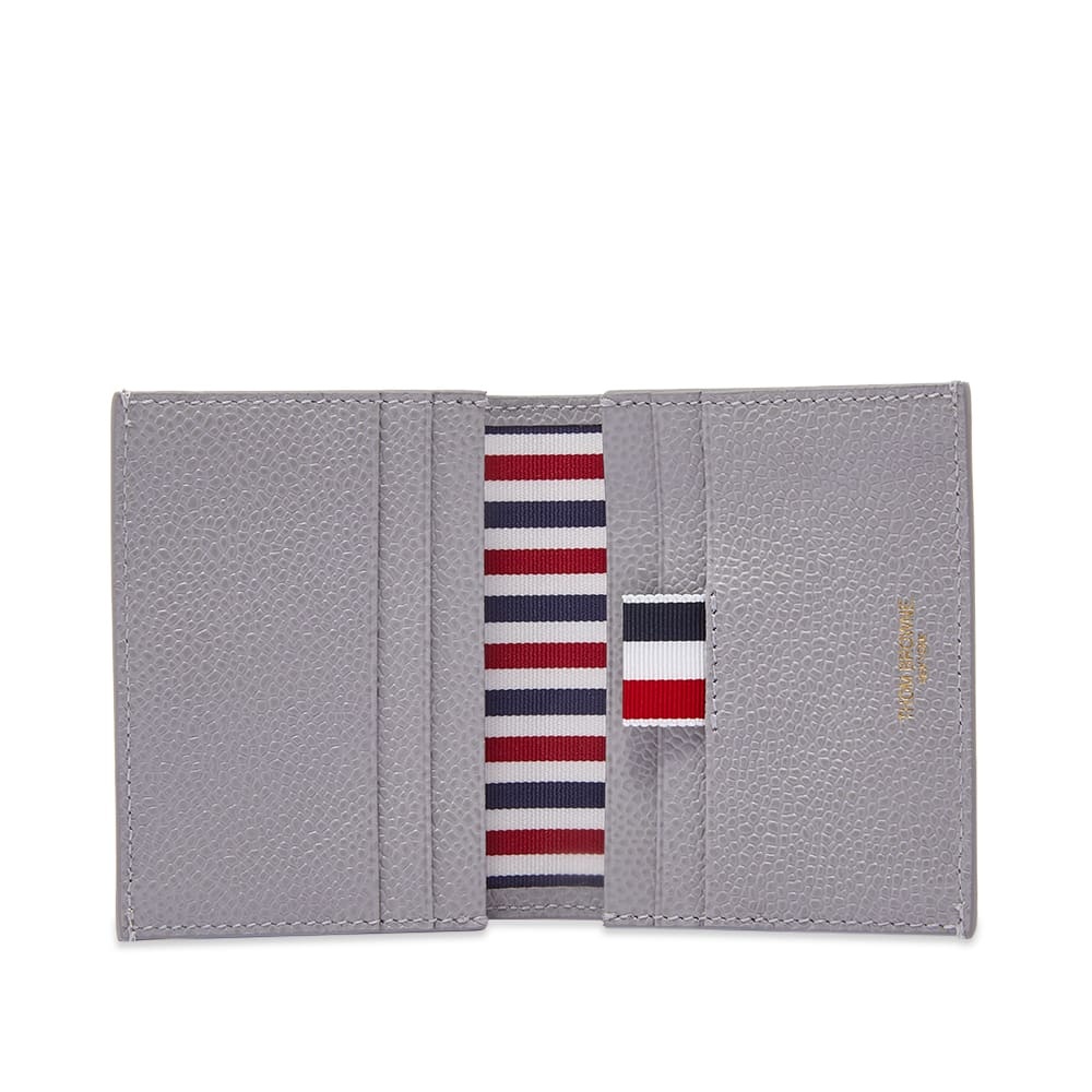 Thom Browne Tricolour Stripe Double Card Holder - 3