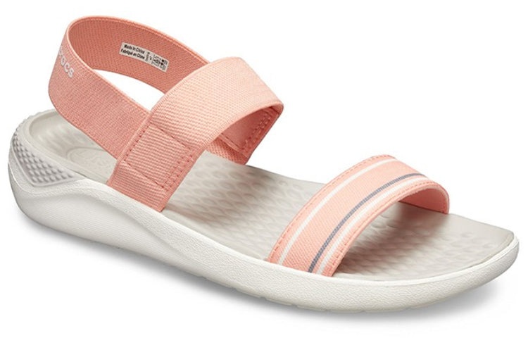 (WMNS) Crocs LiteRide Pink Sandals 205106-6KP - 3