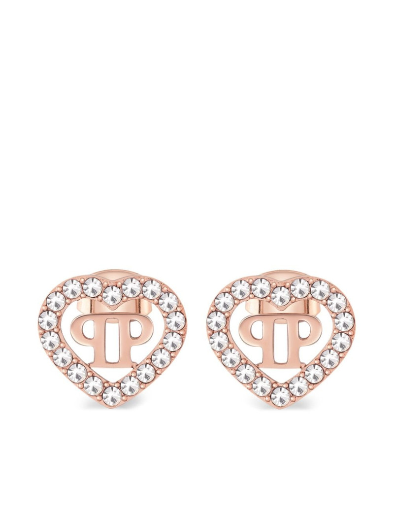rocked hearts earrings 1