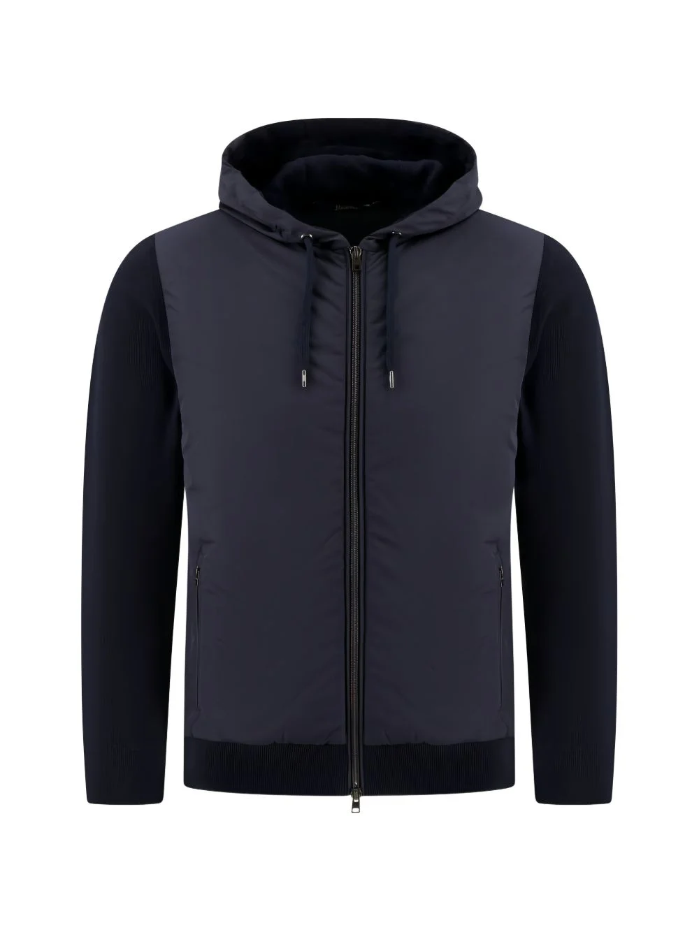 hooded zip-up jacket - 1