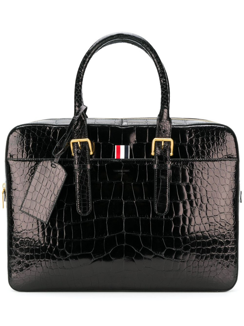 Alligator Leather Business Bag 1