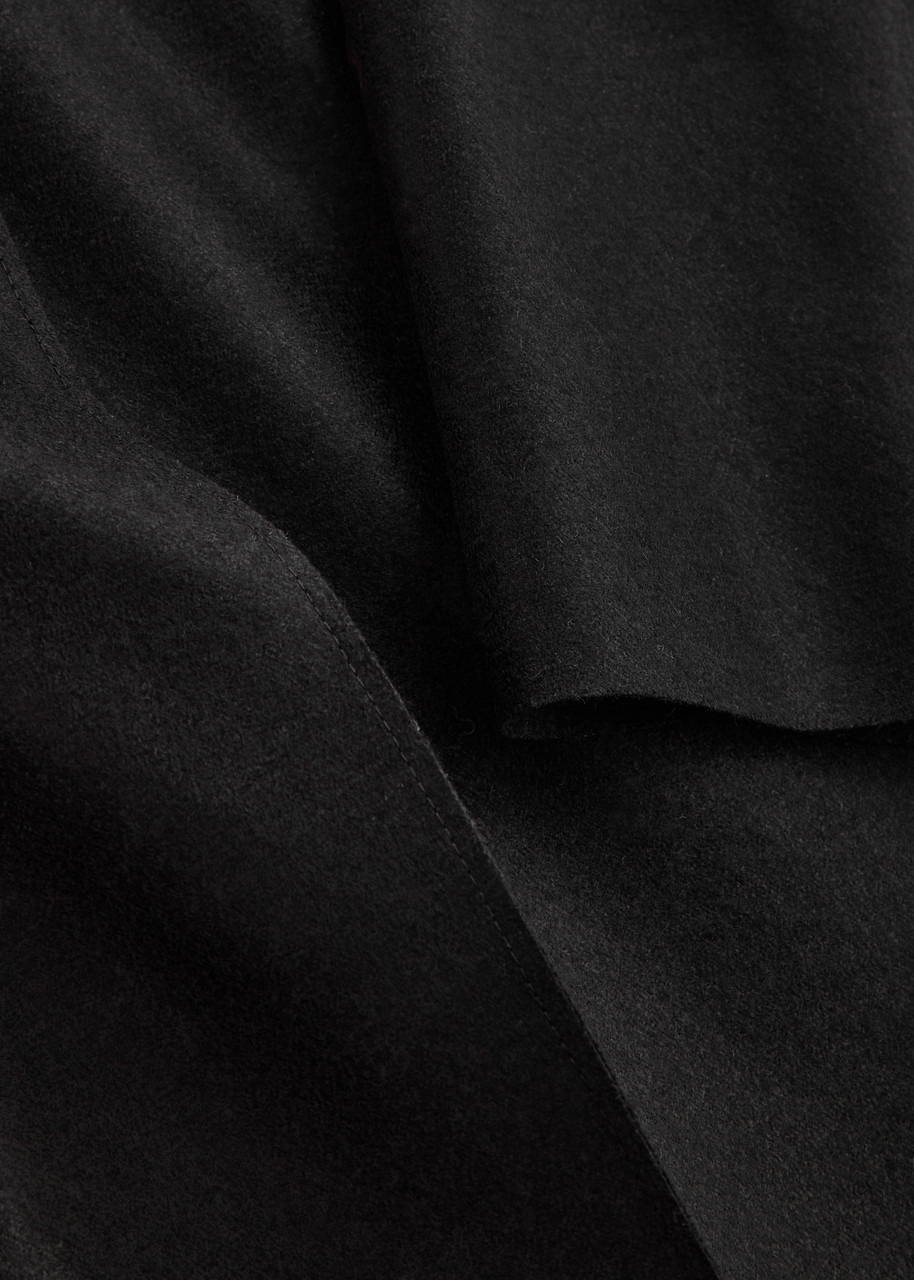 Harris Wharf London Cocoon Wool-felt Coat - 5